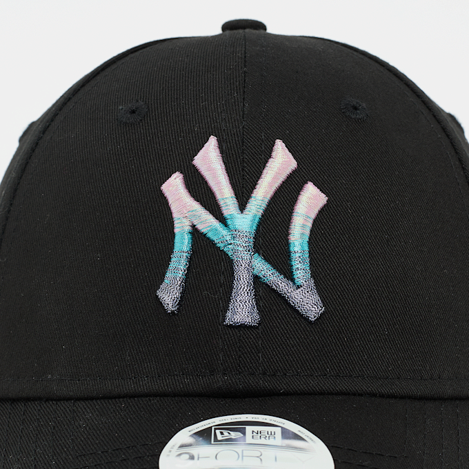 New Era FEMALE 9FORTY Metallic Logo MLB New York Yankees negro 92966 4