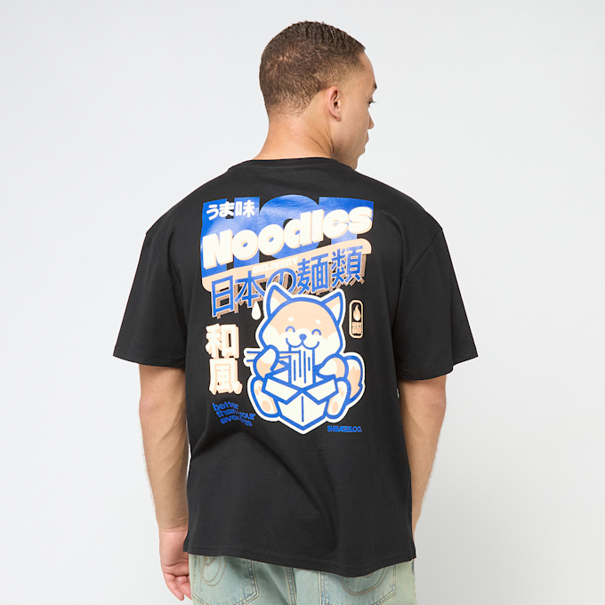 Mister Tee Yummy Noodles Oversize Tee black zwart 93002 1