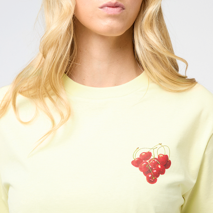Miss Tee Cherrie Lovers Tee jaune 93039 3