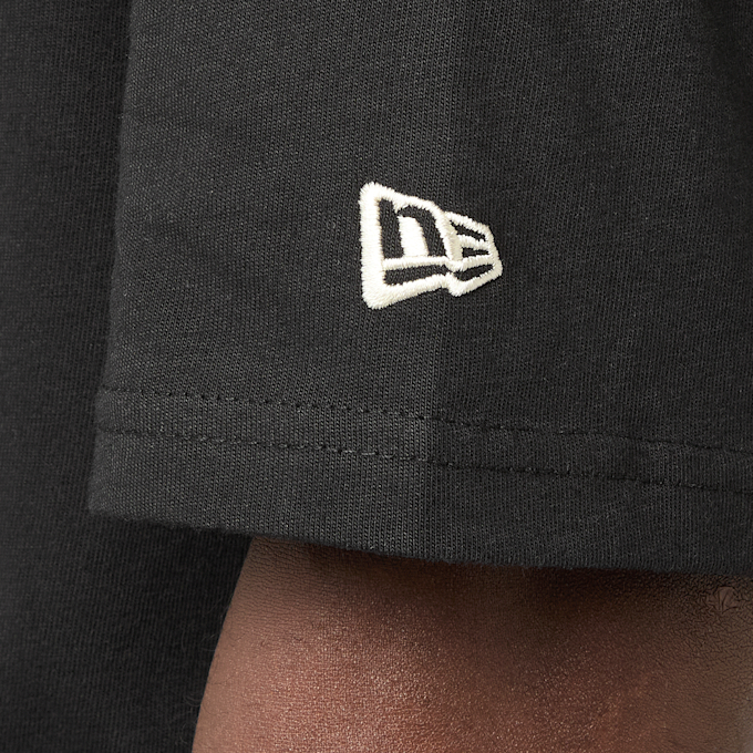 New Era Floral Oversized Tee czarny 93054 4