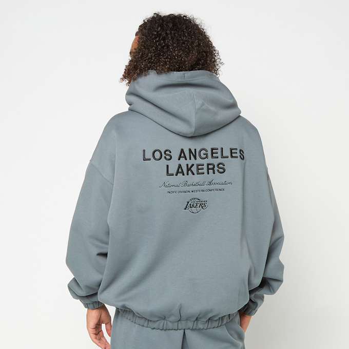 New Era NBA Linear Oversized Zt Hoodie Los Angeles Lakers blauw 93050 1