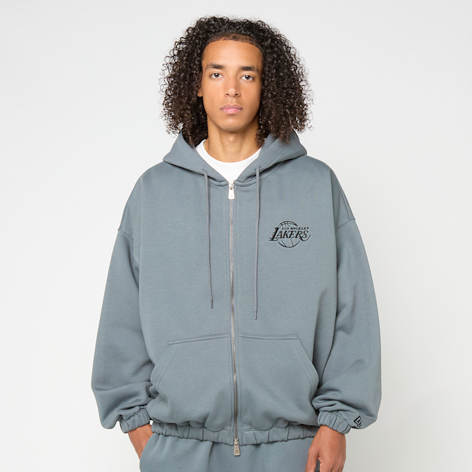 New Era NBA Linear Oversized Zt Hoodie Los Angeles Lakers blauw 93050 2