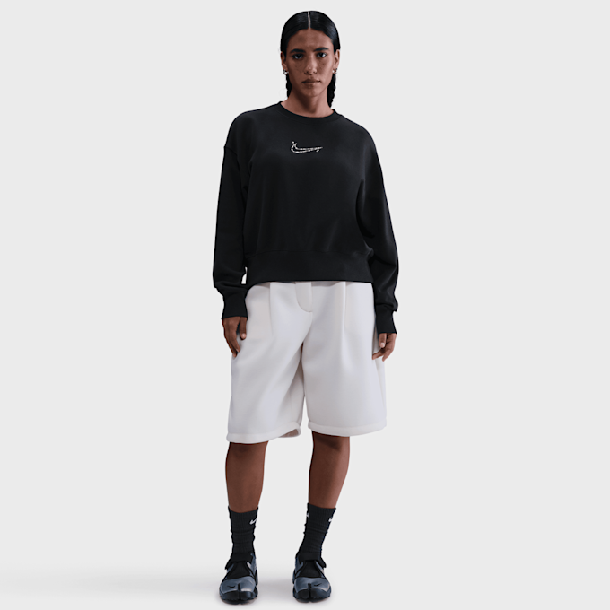 Nike Sportswear Phoenix Fleece Oversized Crew preto 93358 5