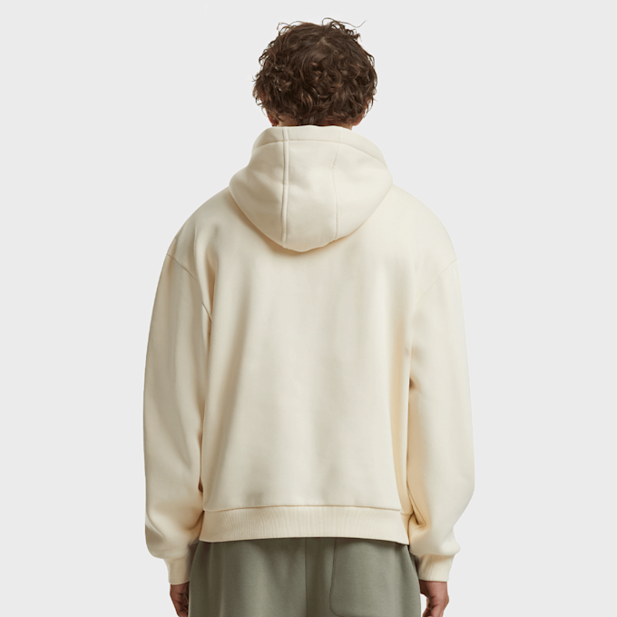 Mister Tee Turn Me On Record Player Fluffy Hoody beige 93459 2