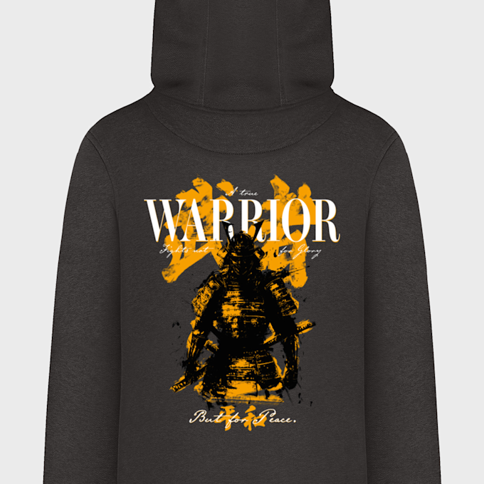 Mister Tee True Warrior Hoody czarny 93453 4
