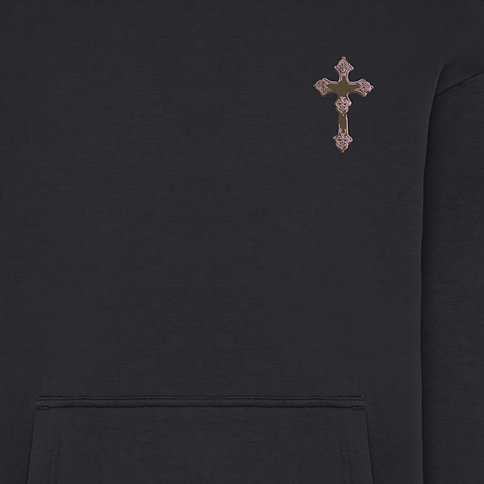 Mister Tee Heavenly Prayers Fluffy Hoody zwart 93456 3