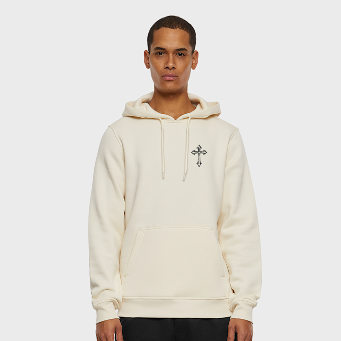 Mister Tee Holy Cross Hoody beige 93457 1