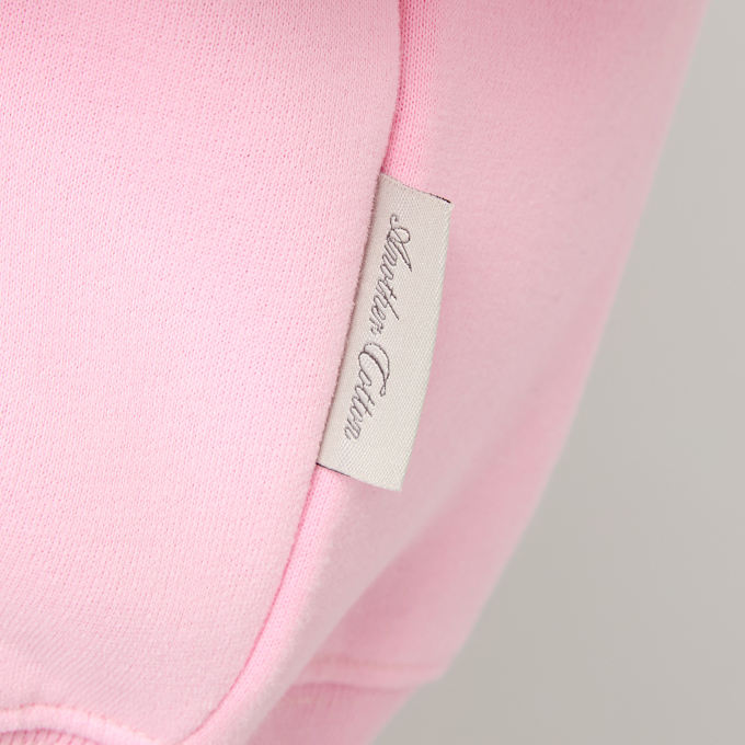 Another Cotton Lab Another Sweet Summer Oversized Zip Hoodie rosa 93768 4