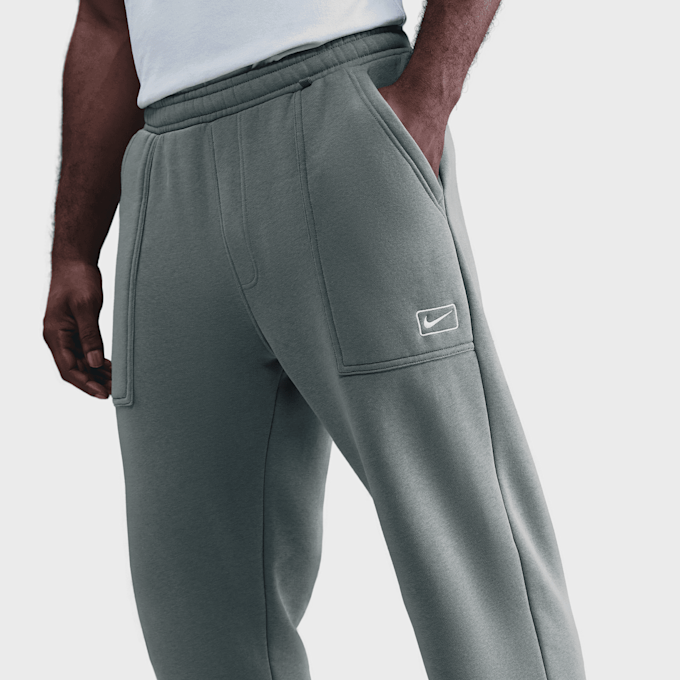 Nike Sportswear Open-Hem Fleece Pants szary 93985 3