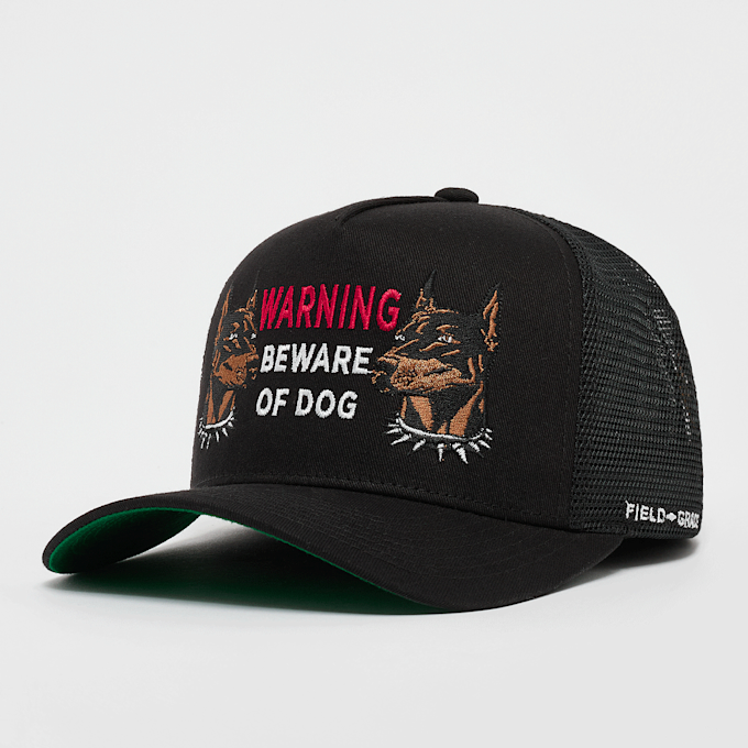 Field Grade Beware of Dog Twill Mesh Trucker nero 94064 1