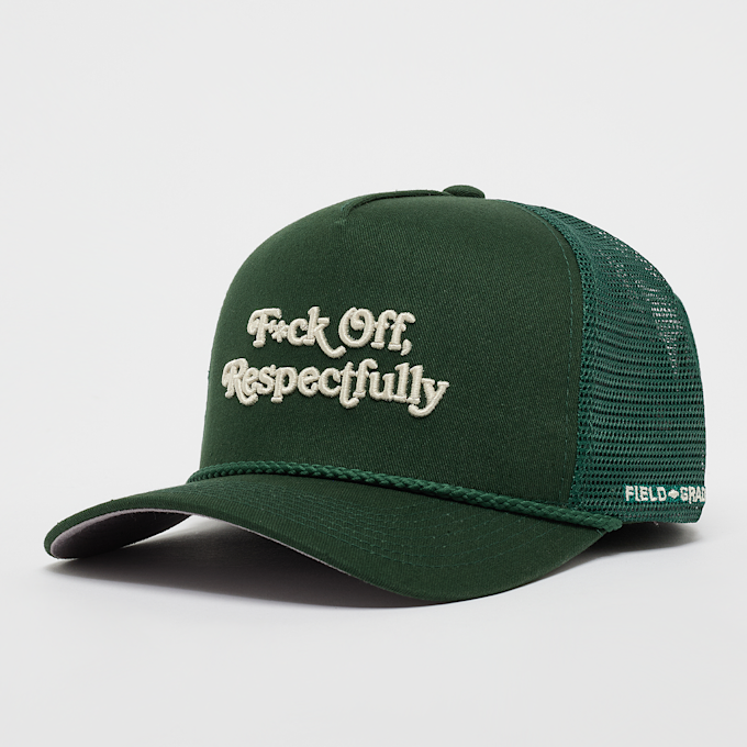 Field Grade Respectfully Twill Mesh Trucker zielony 94063 1