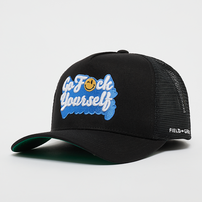 Field Grade GO F YOURSELF TWILL MESH TRUCKER white/game royal noir 94190 1