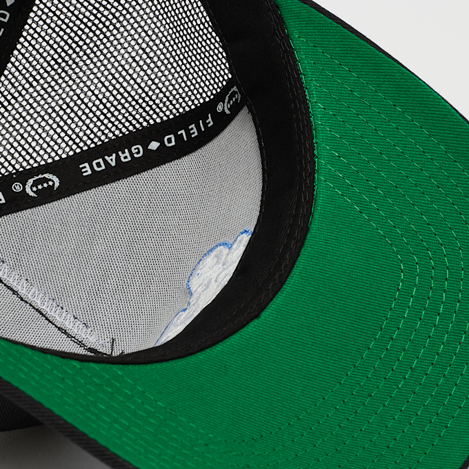 Field Grade GO F YOURSELF TWILL MESH TRUCKER white/game royal noir 94190 3