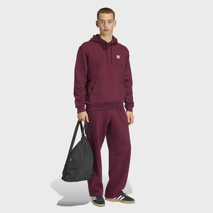 adidas Originals Essential Loose Fleece Hoodie rojo 94855 5