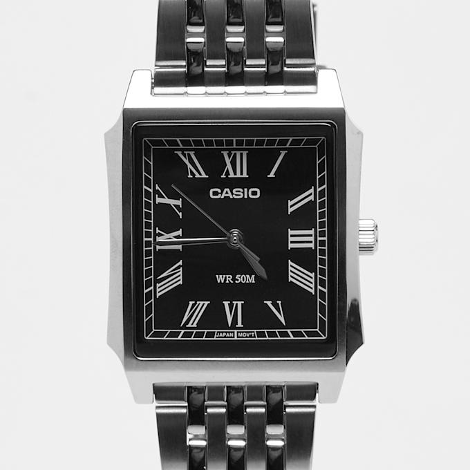 CASIO Casio MTP-B190D-1BVEF silver, black argent 95048 1