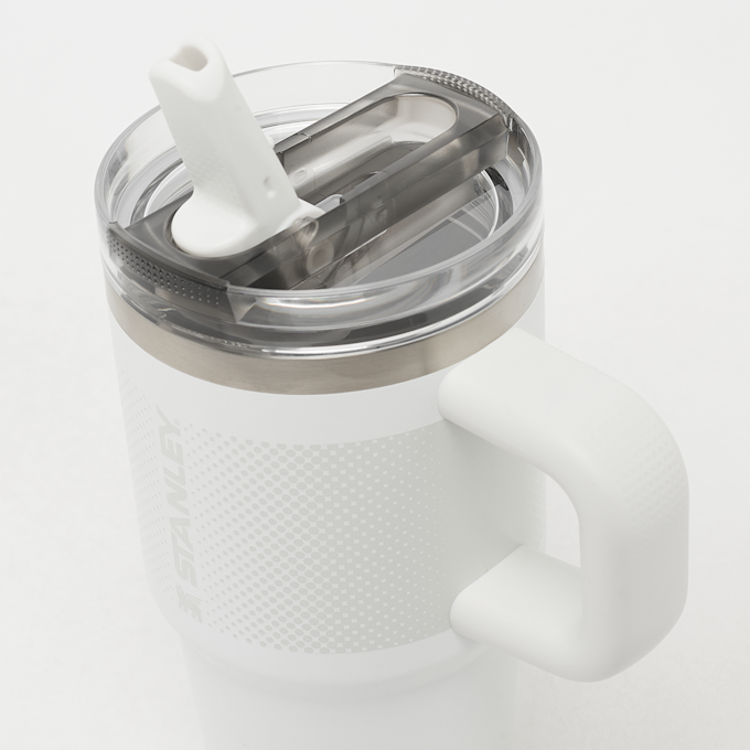 Stanley The Quencher ProTour Flip Straw Tumbler | 0,6L weiß 95185 3