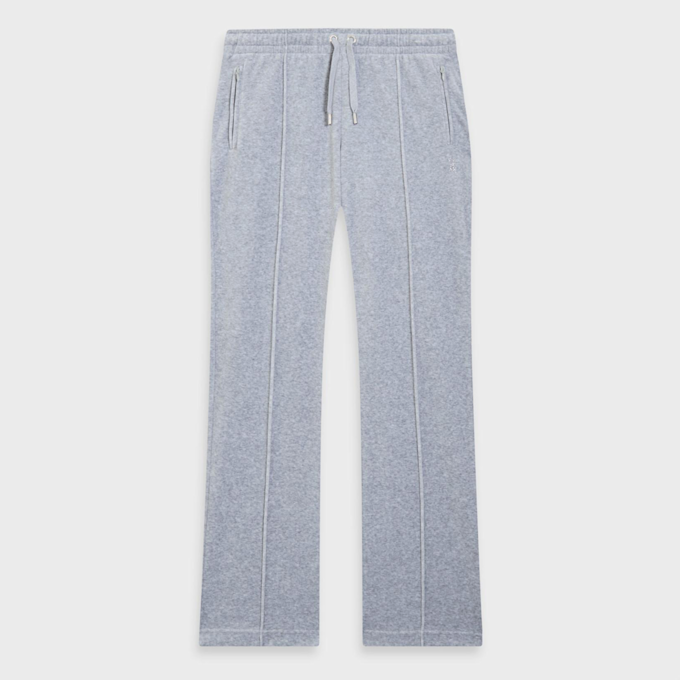 Juicy Couture TINA TRACK PANT SILVER MARL czarny 95807 1