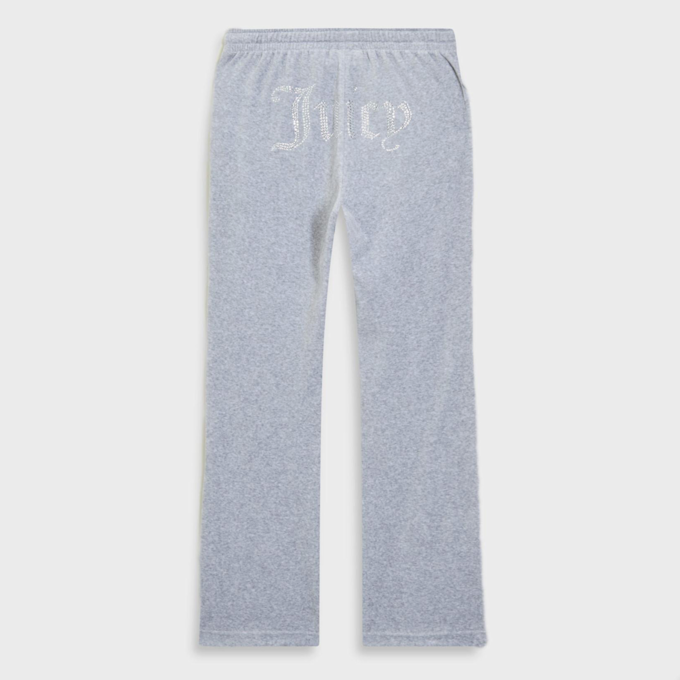 Juicy Couture TINA TRACK PANT SILVER MARL czarny 95807 2