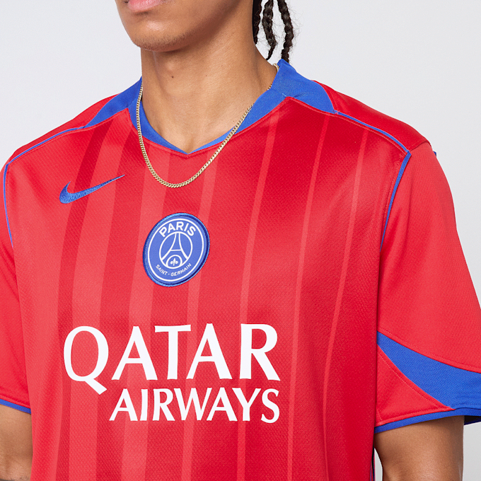 Nike Dembélé / No. 10 / PSG Nike Third Stadium 2025/26 rood 96702 3