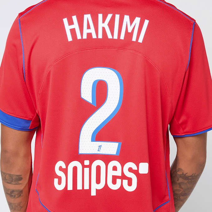 Nike Hakimi / No. 2 / PSG Nike Third Stadium 2025/26 rouge 96701 6