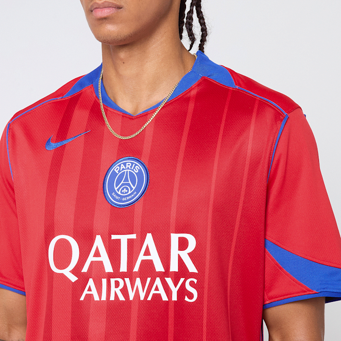 Nike Vitinha / No. 17 / PSG Nike Third Stadium 2025/26 rouge 96698 3