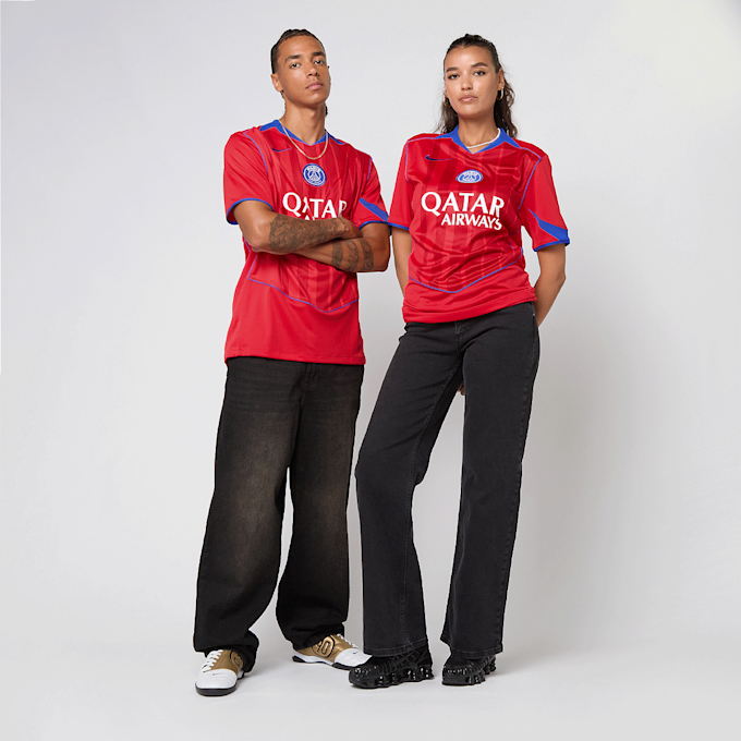 Nike Vitinha / No. 17 / PSG Nike Third Stadium 2025/26 rouge 96698 7