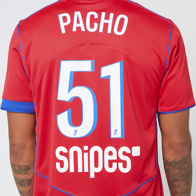 Nike Pacho / No. 51 / PSG Nike Third Stadium 2025/26 rood 96697 6