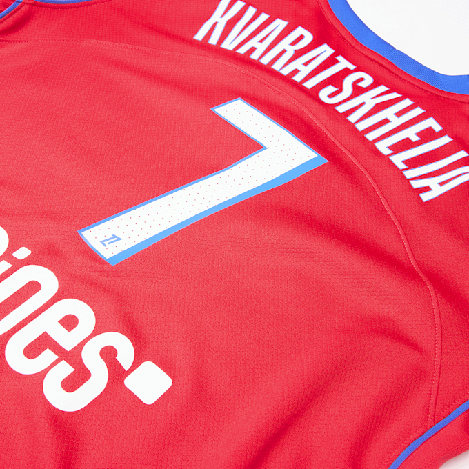 Nike Kvaratskhella / No. 7 / PSG Nike Third Stadium 2025/26 rouge 96699 3