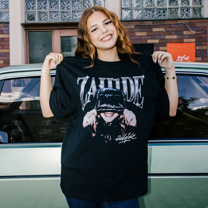 SNIPES Zah1de Tee czarny 99020 1