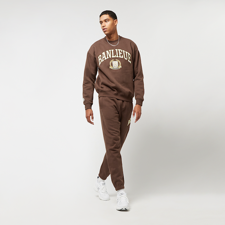 Clan de Banlieue Crest Sweater braun (BNL-FW22-CR01-150) kaufen