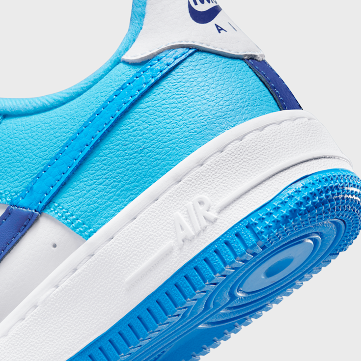 Basketball Shoes Nike Air Force Weis Blau Nike Air Force Low 82