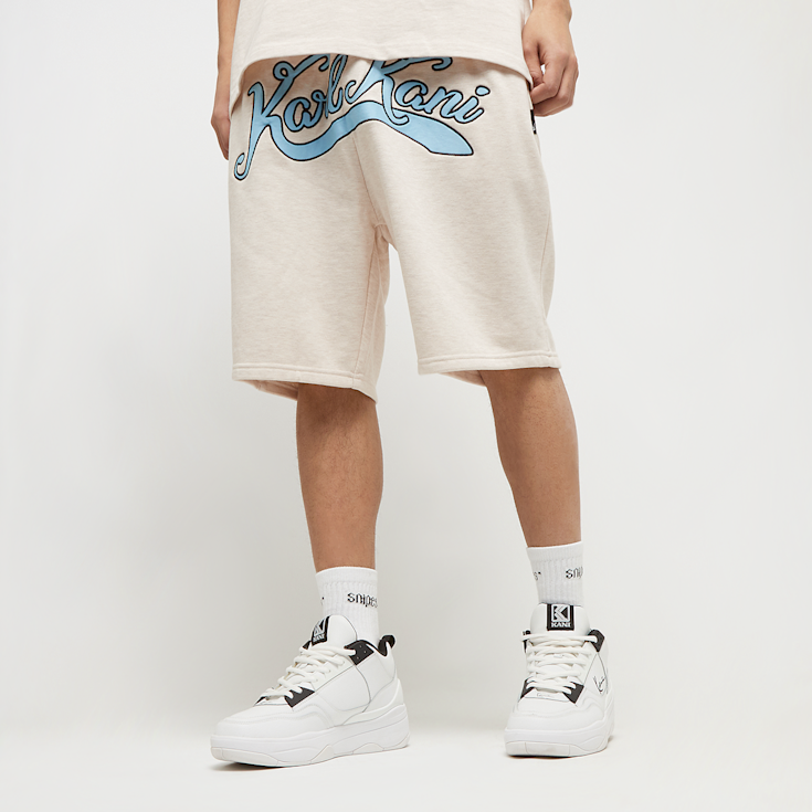 Karl Kani Small Signature Diner Sweatshorts beige (KM241-029-2)