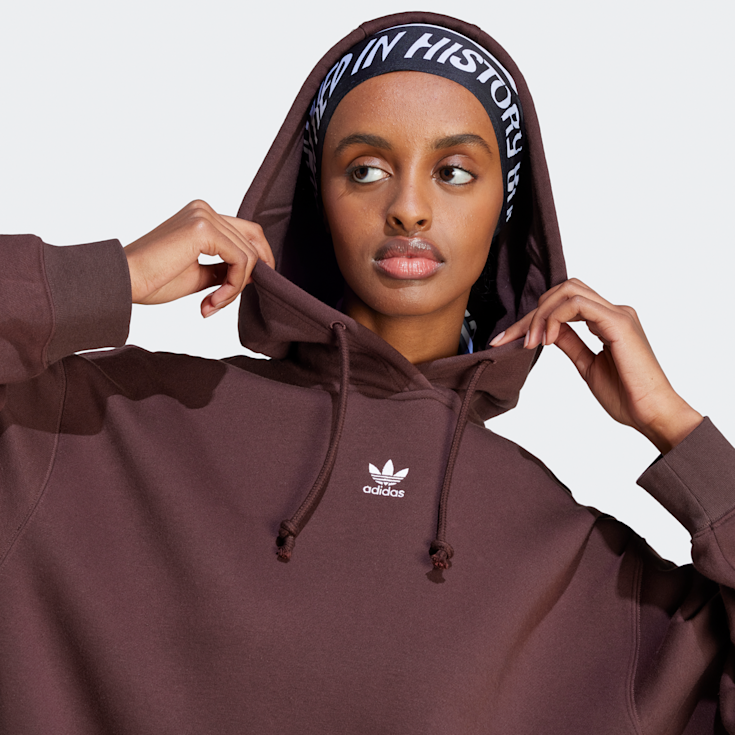 adidas Originals Sudadera adicolor Essentials marrón (IK3998)