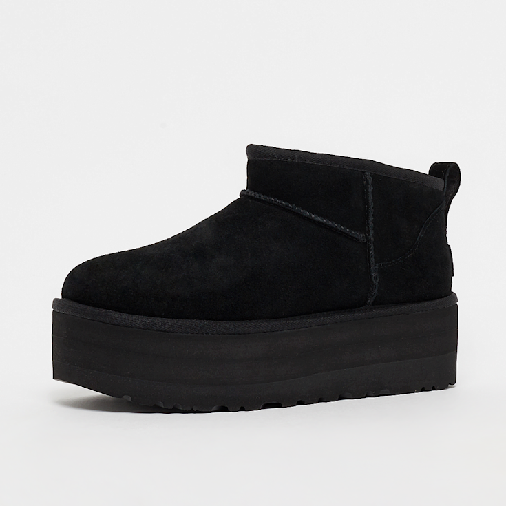 アグ UGG W CLASSIC ULTRA MINI PLATFORM 23 UGG W Classic Ultra Mini Platform czarny (1135092-BLK)