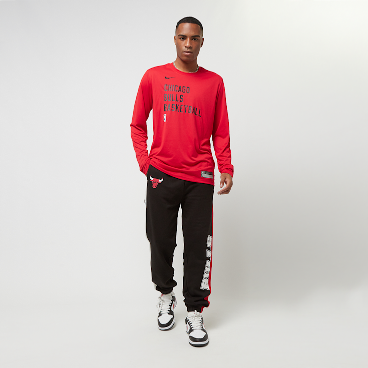 NBA Chicago Bulls Dri-Fit Essential Print Longsleeve Tee