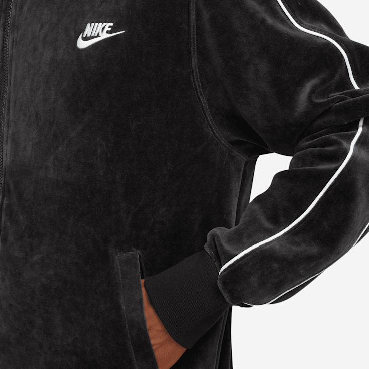 Nike Sportswear Club Velour Jacket schwarz (FB8231-010) kaufen