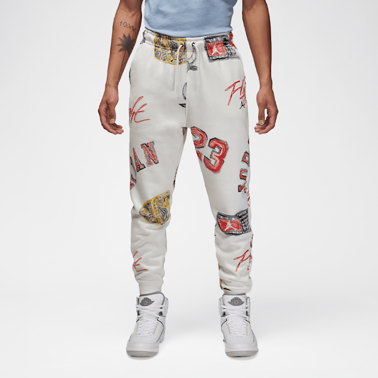 Jordan Essentials Allover Print Fleece Pants multicolore (FN4547-133)