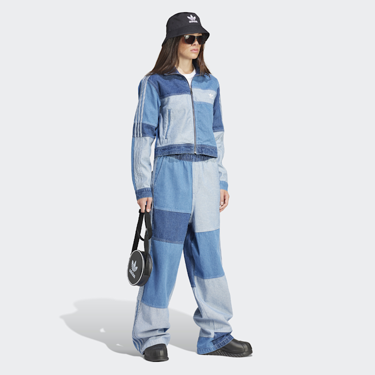 adidas Originals Denim Jacket Ksenia Schnaider pourpre (IU2464)