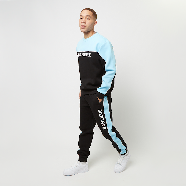 Banlieue Full Zip Tracksuit Clan De Banlieue B+ 3D Crew Tracktop