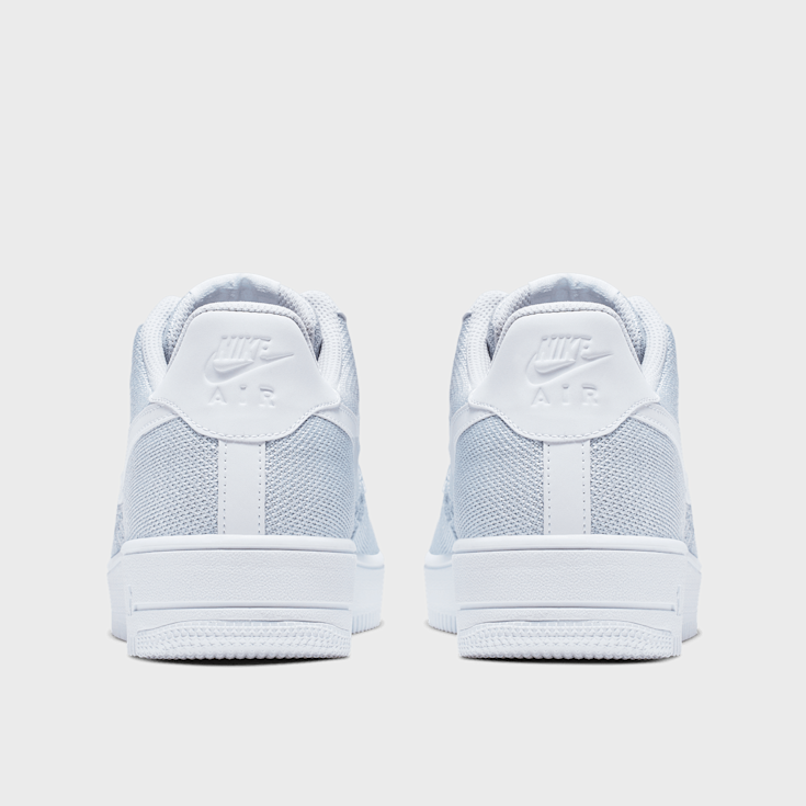 HOT Nike Af1 Air Force One Flyknit Blanche Nike Air Force Flyknit