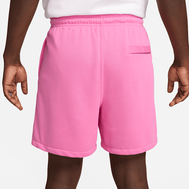 Nike Club Flow French Terry Shorts rosa (FN3520-675)