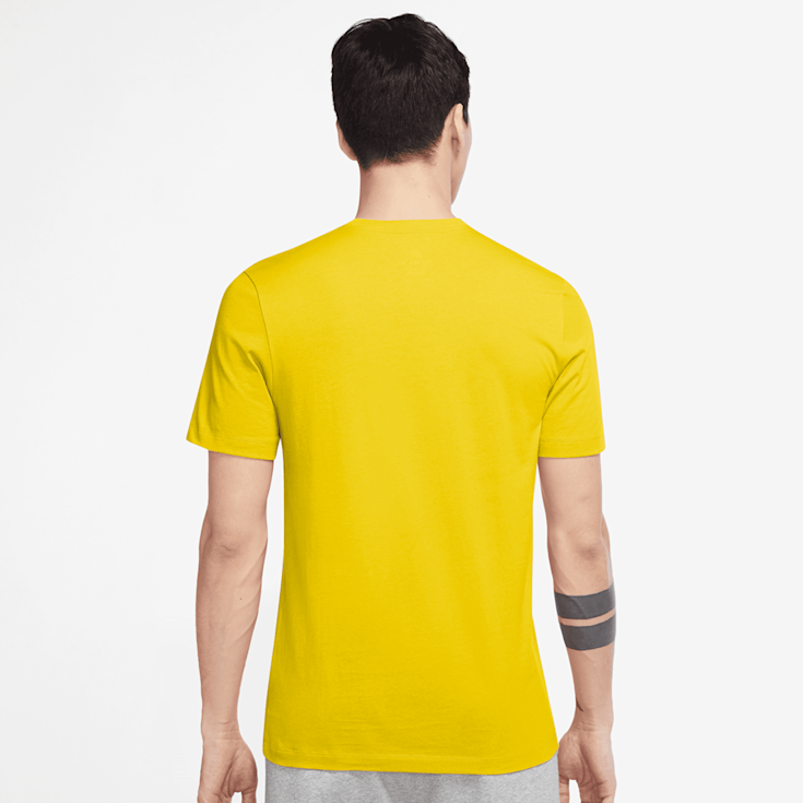 Nike Sportswear Club Nike T Shirt Jaune Nike Sportswear Club Tee