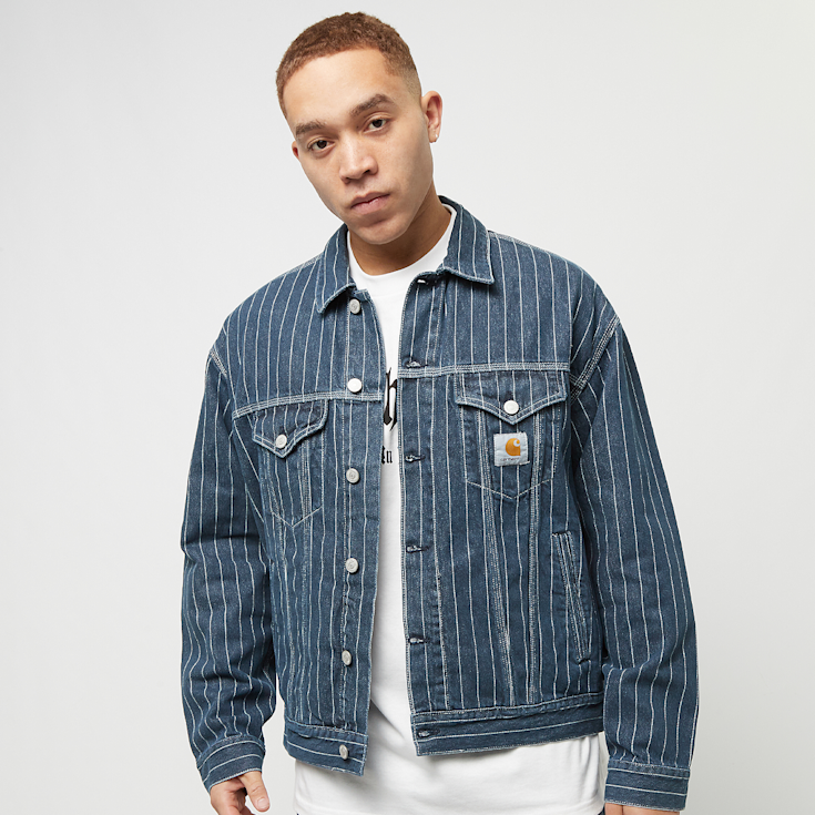 ジャケット・アウター Carhartt WIP ORLEAN JACKET Carhartt WIP Orlean Jacket niebieski (I033011-1XY)