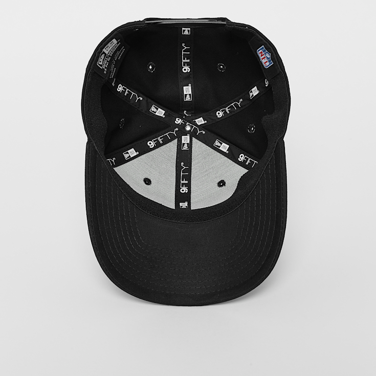 80〜90's RAIDERS newera black cap New Era OUTLINE - Cap - las vegas raiders blk/black