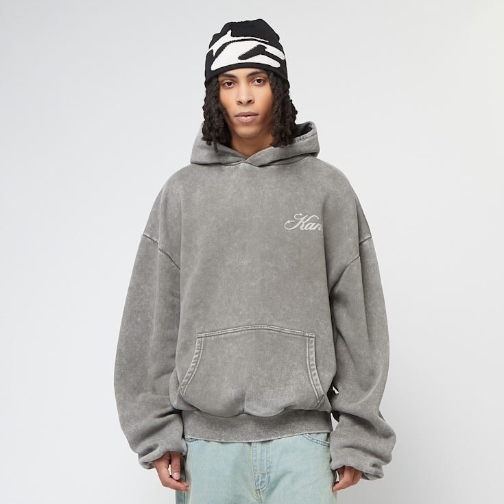 Snipes Kani Hoodie Grau Oversized Hoodie Karl Kani Jeans Hoodie