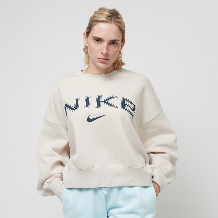 Nike Sportswear Phoenix Fleece Oversized Crew Neck Sweater beige - Main Image