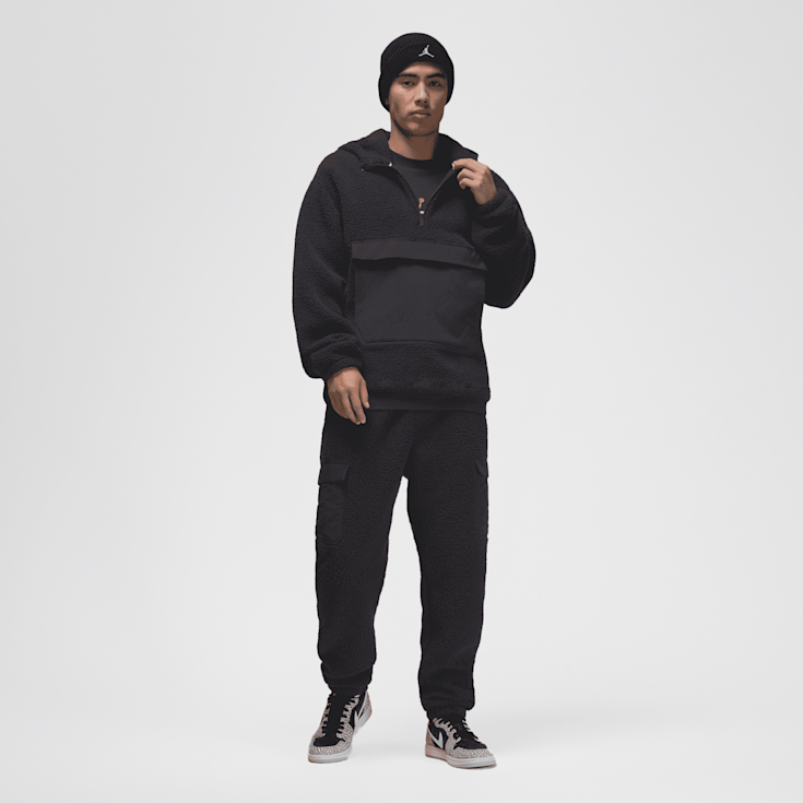 Jordan Flight Sherpa Top nero (FV7452-010)