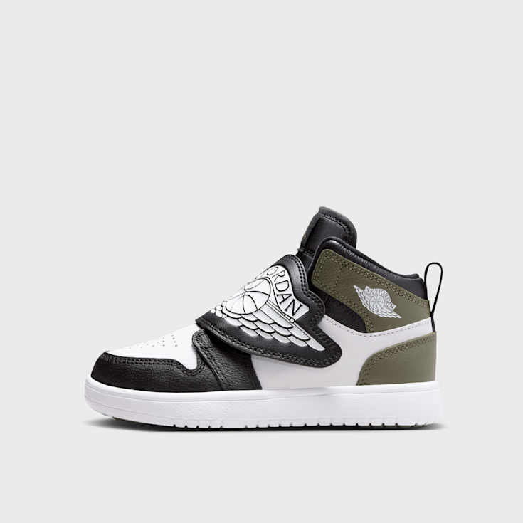 Sky Jordan 1 (PS) ブラック/ホワイト12C/ １８cm Jordan SKY JORDAN 1 UNISEX - Sneakersy wysokie/czarny