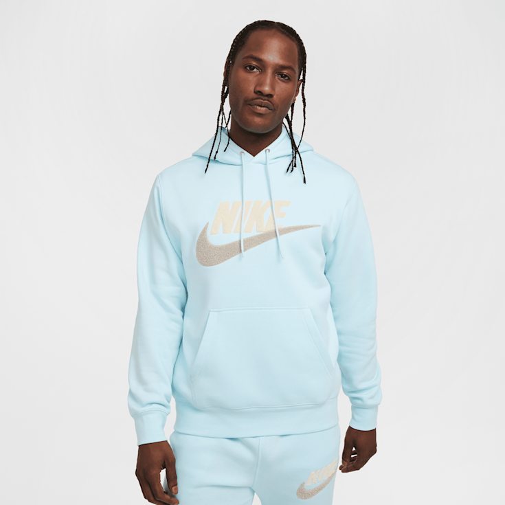 Nike Club Fleece Hoodie azul (FN3104-474)
