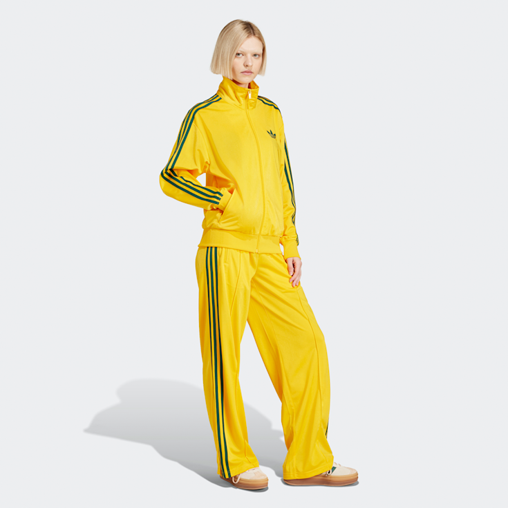 adidas Originals Pantalón de Chándal Firebird Loose amarillo (JP2316)